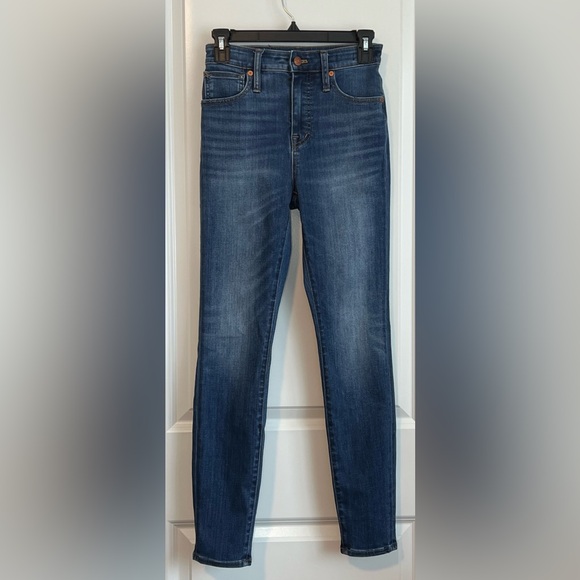 LIKE NEW • Madewell Curvy High Waist Skinny Jeans in “Danny” Wash • Women’s 25👖 - Picture 5 of 14